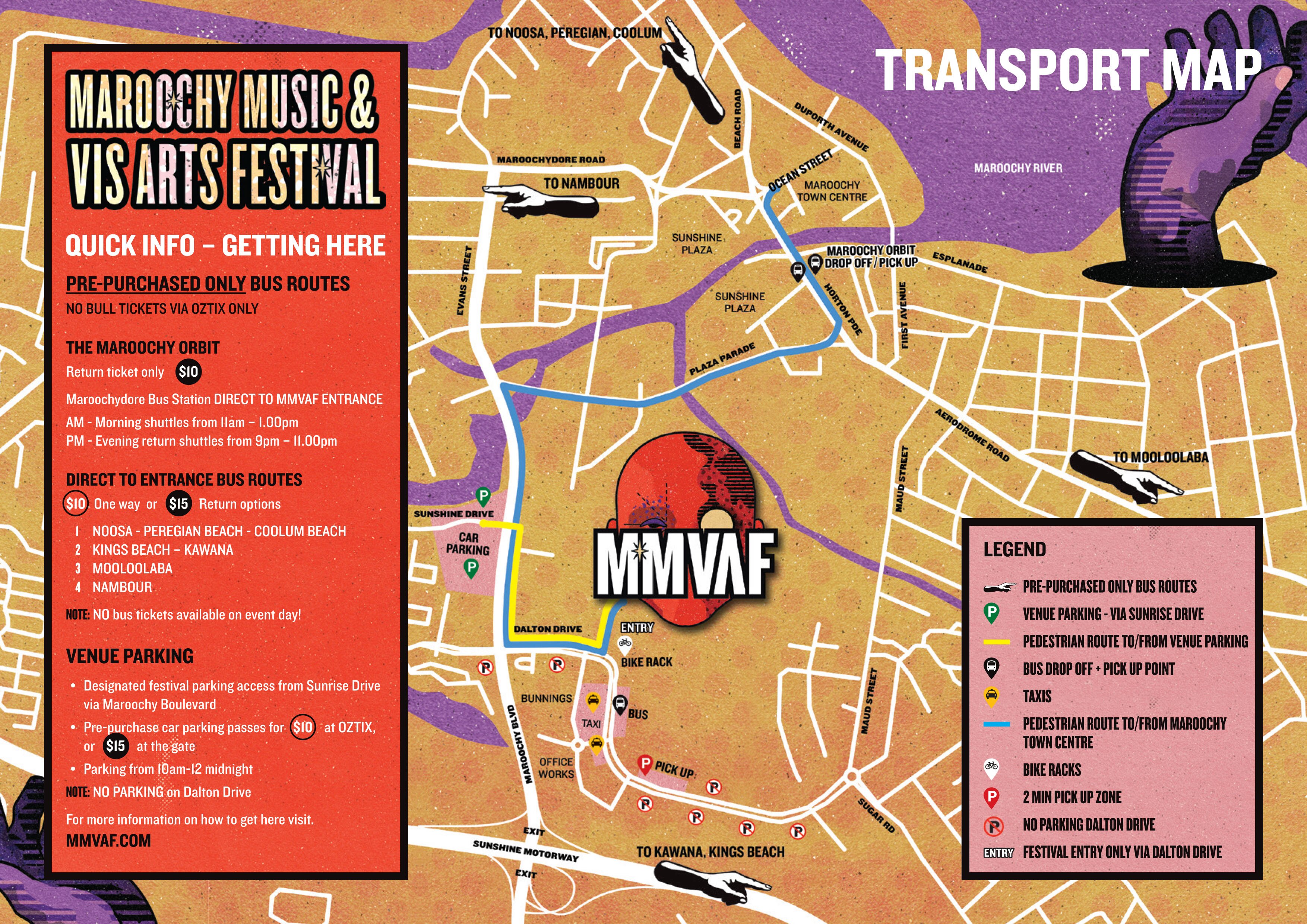 Getting to the Festival Getting to the Festival
